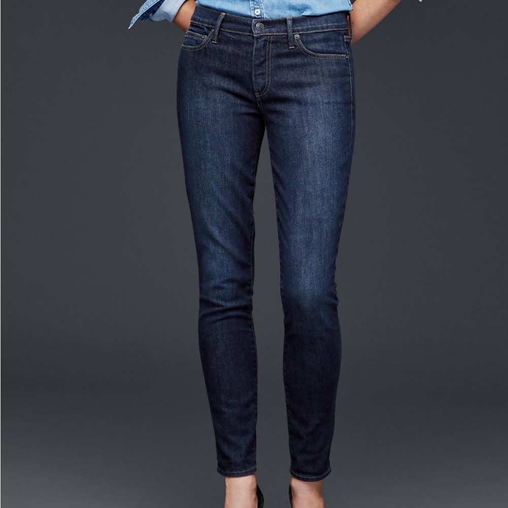 GAP 1969 True Skinny High Rise Jeans